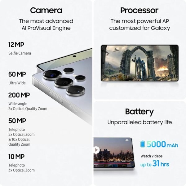 ⁦Samsung S25 ultra 12/256 2(sim)⁩ - الصورة ⁦3⁩