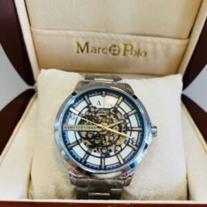 ساعة يد مونت بلانك (Montblanc) كرونوغراف بتصميم رياضي أنيق - للرجال