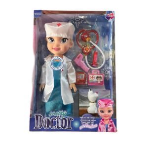 دمية "الطبيبة الجميلة" (Pretty Doctor) التفاعلية مع مجموعة الأدوات الطبية