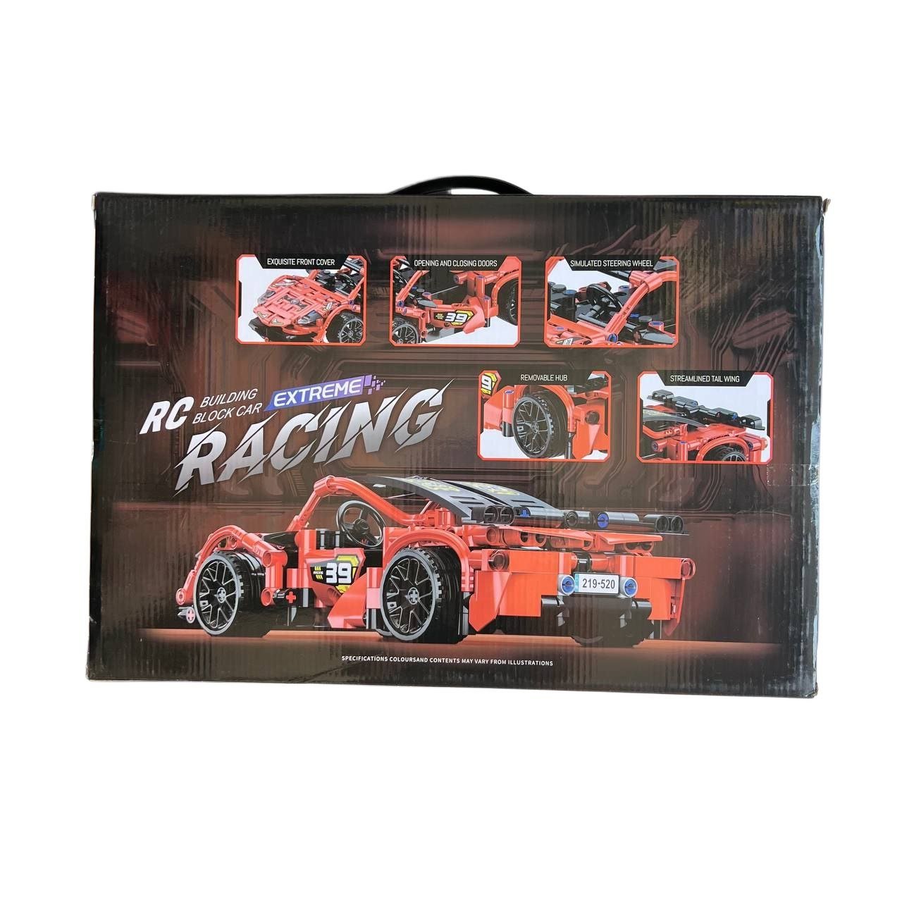 سيارة سباق رياضية قابلة للبناء (516 قطعة) - تحكم عن بعد RC - الصورة 2