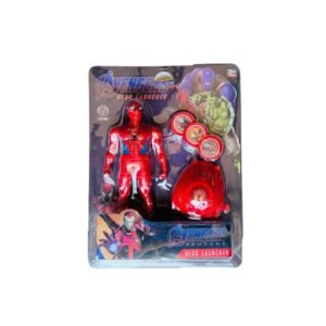 مجموعة سبايدرمان وقاذف الأبطال المضيء (Avengers Hero Launcher)