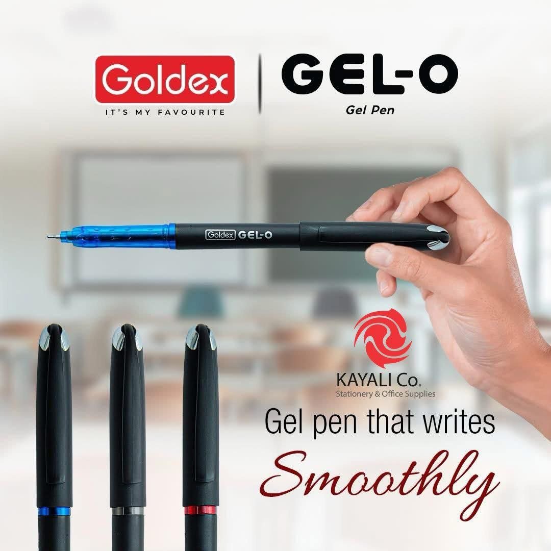 قلم حبر جَل انسيابي (Goldex GEL-O Gel Pen)