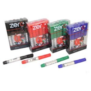 أقلام سبورة "Zero Miss" - عبوة 12 قلم