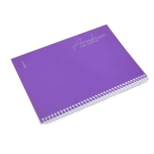 دفتر ملاحظات/كتابة "Arabise" بتصميم حلزوني -