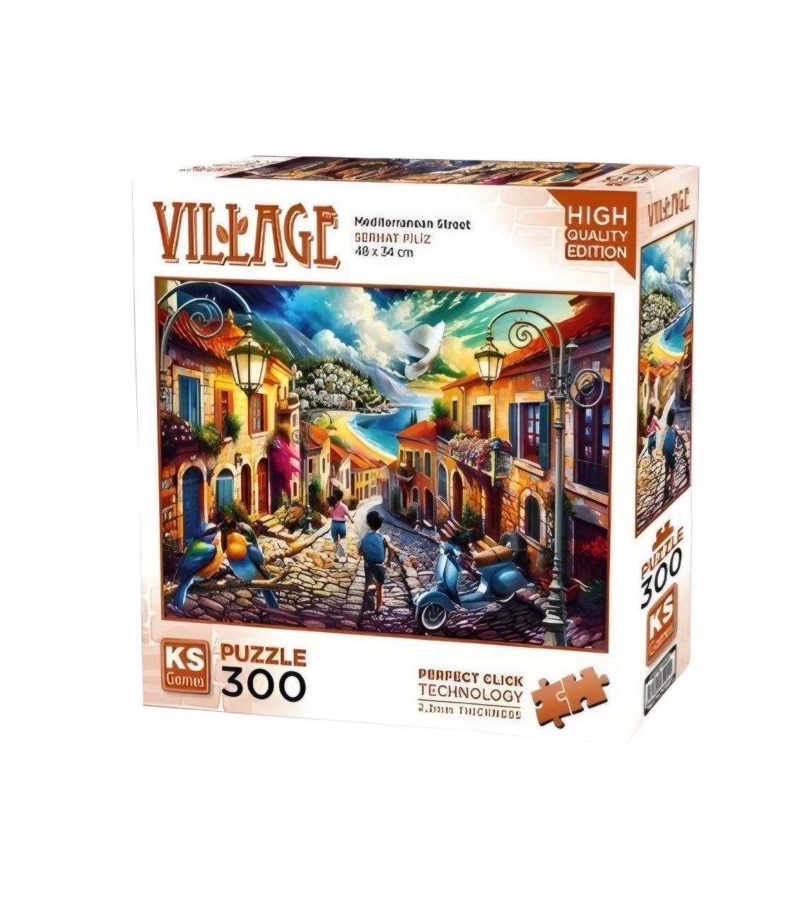 بازل 300 قطعة: شارع البحر الأبيض المتوسط