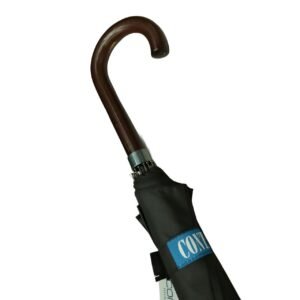 مظلة (شمسية) سوداء قابلة للطي