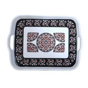 صينية التقديم "المندالا" - تصميم تراثي عصري