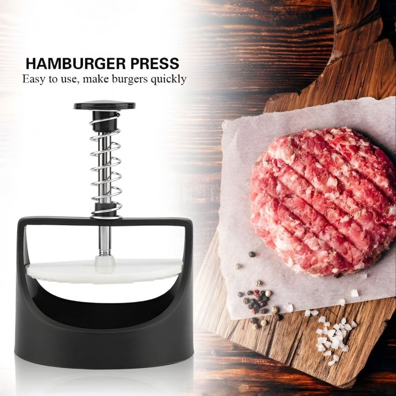 مكبس ومشكّل البرجر الاحترافي (Meat Press) - الصورة 2