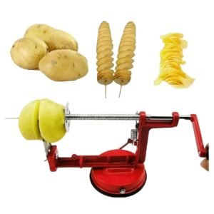 قطاعة البطاطس الحلزونية اليدوية (Spiral Potato Chips Maker)