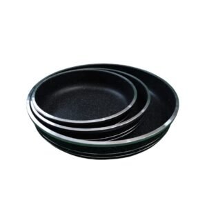 طقم مقالي 'الجرانيت الأسود' (3 قطع)