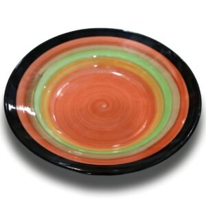 طبق السيراميك الدوار المبهج(6قطع)