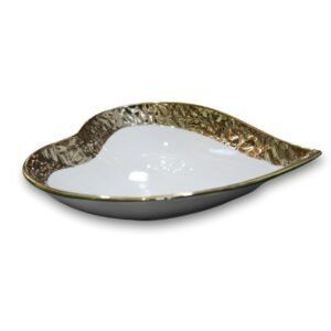 صحن التقديم 'ورقة الذهب اللامع' (عميق)(6قطع)