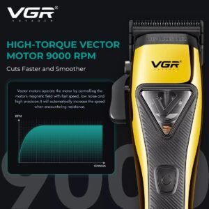 ماكينة حلاقة VGR Voyager (اللون الأصفر)