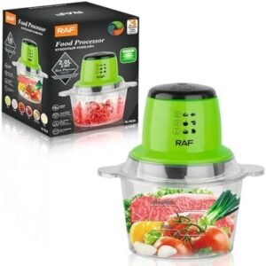 محضر طعام كهربائي متعدد الوظائف RAF، سعة 2 لتر