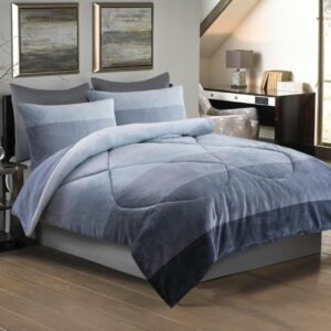 لحاف ومفروشات "درجات الأزرق الهادئة"(مجوز)