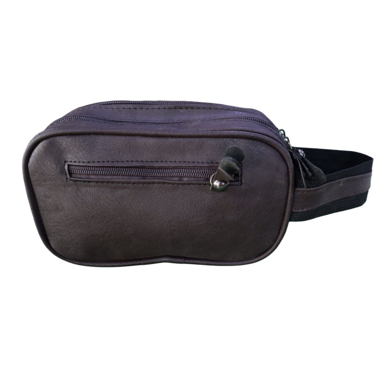 حقيبة الكتف "سولفيرينو" بنقشة جلد التمساح - اللون العاجي - الصورة 2