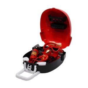 حقيبة أدوات لعب آيرون مان التفاعلية - تصميم خوذة 3 في 1