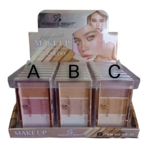 باليت كونتور ثلاثي "So Cheeky" من رومانتيك برايت (Romantic Bright