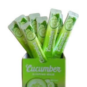 ماسك النوم المرطب بالخيار من "Kiss Beauty" (عبوات فردية)