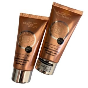كريم الأساس والمصحح "BB Cream" المقاوم للماء بعامل حماية SPF 25 من "Diamond Beauty"