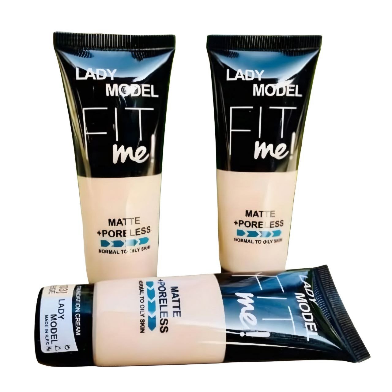 كريم أساس ليدي موديل "فيت مي" - مطفأ وخالٍ من المسام