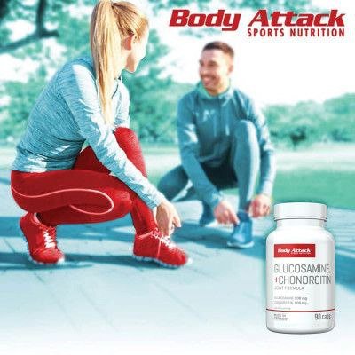 Body Attack Glucosamine + Chondroitin - تركيبة دعم المفاصل - الصورة 4