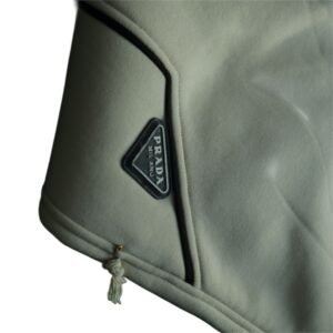 بنطال "Cozy Beige" الرياضي بخطوط متباينة